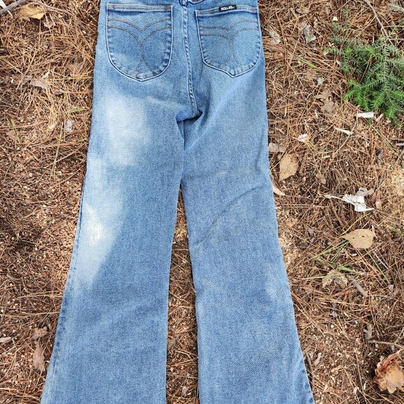 ROLLAS Cropped Flares tagged 27 (fit 25/26) - Picture 3 of 5